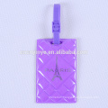 Hot sale wholesale colored texture travel luggage tag